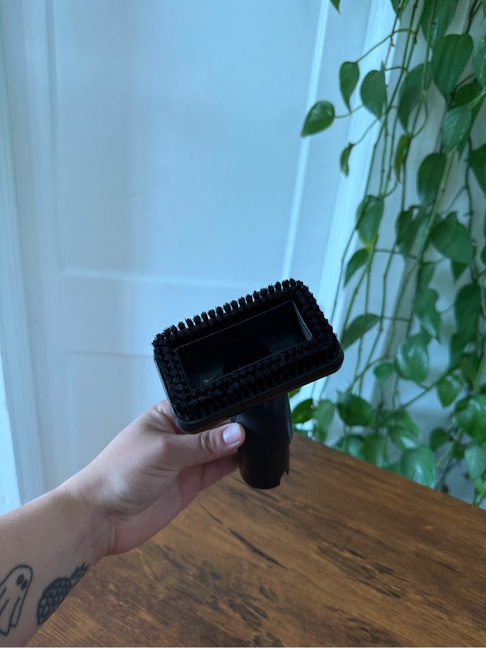 Black Vacuum Brush Attachment